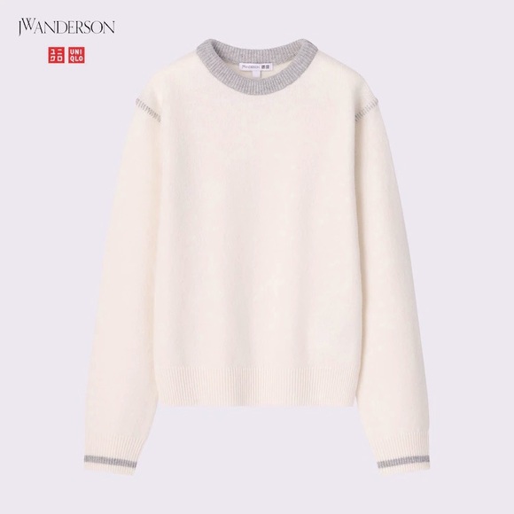 JW Anderson x Uniqlo Premium Lambswool Crew Neck Sweater (read desc for sz) - Picture 1 of 4
